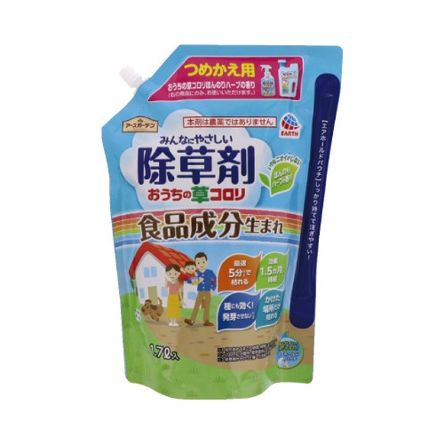 おうちの草コロリ　つめかえ　１．７Ｌ