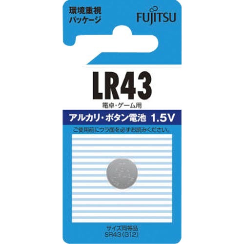 アルカリボタン電池　ＬＲ４３