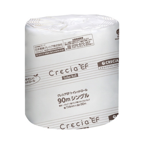 ＥＦトイレットロールＳ９０ｍ１梱（８０個）５梱以上