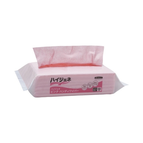 ハイジェネ　ハンディワイパー　ピンク　１６パック