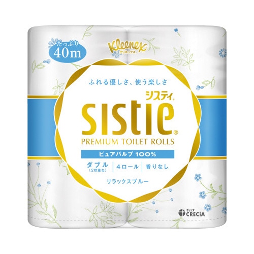 クリネックスシスティ　ブルー　Ｗ４０ｍ　４個×１０