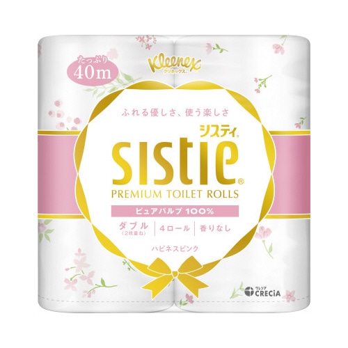 クリネックスシスティ　ピンク　Ｗ４０ｍ　４個×１０