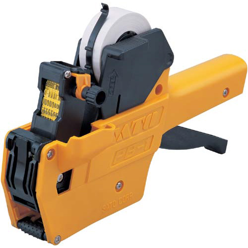 一段型ハンドラベラーＰＢ－１　本体　６桁印字