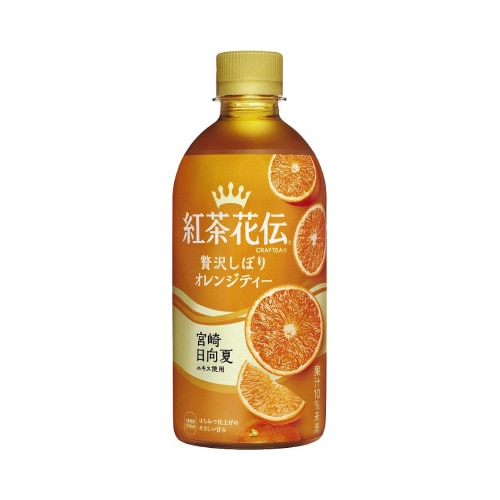 紅茶花伝クラフティ　オレンジティー４４０ｍｌ２４本※