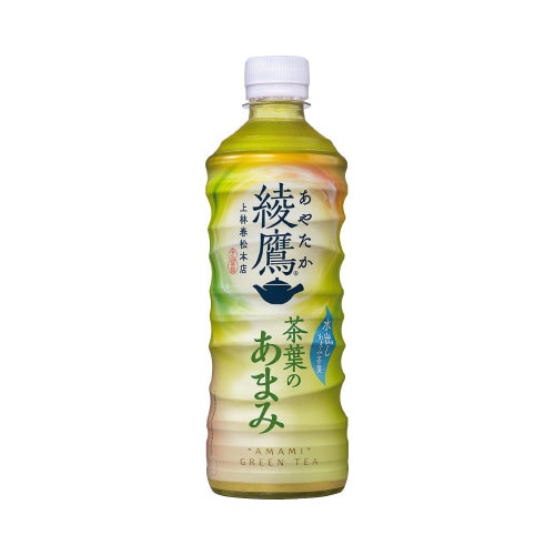 綾鷹　茶葉のあまみ　５２５ｍｌ　４８本※