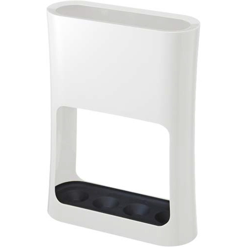 オーバル　傘立て　ホワイト