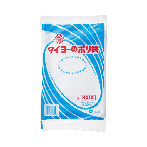 規格袋　０．０５ｍｍ厚　１０号　１００枚×５