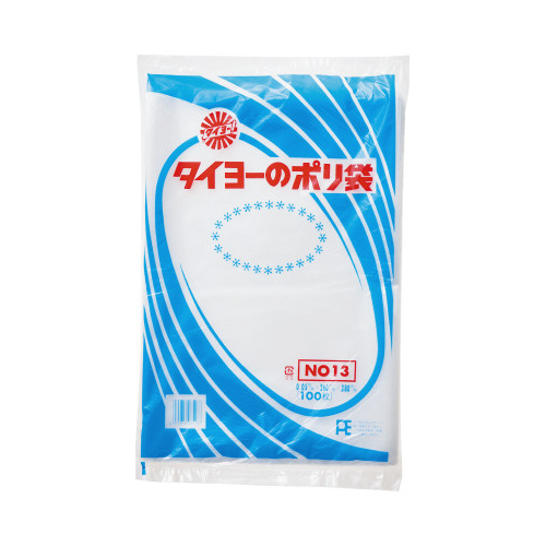 規格袋　０．０５ｍｍ厚　１３号　１００枚×５