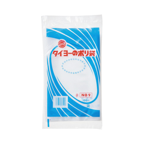 規格袋　０．０５ｍｍ厚　９号　１００枚×５
