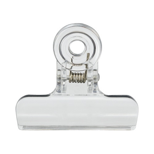 プラカラー目玉クリップ（ＰＣ製）中　透明１０個入