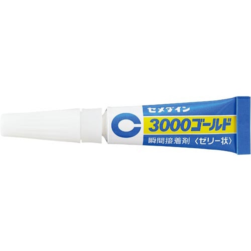 瞬間接着剤３０００ゴールドゼリー状×５