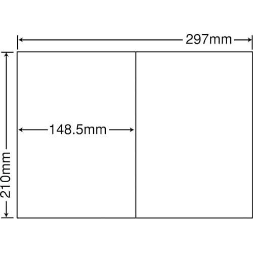 ナナコピー　マルチタイプ　Ａ４　２面　５００枚