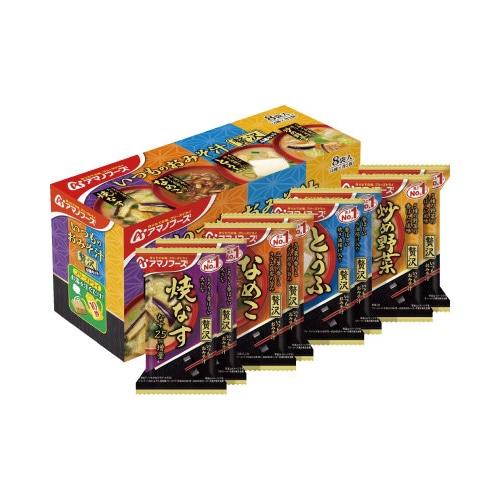 いつものおみそ汁贅沢４種セット　８食入※