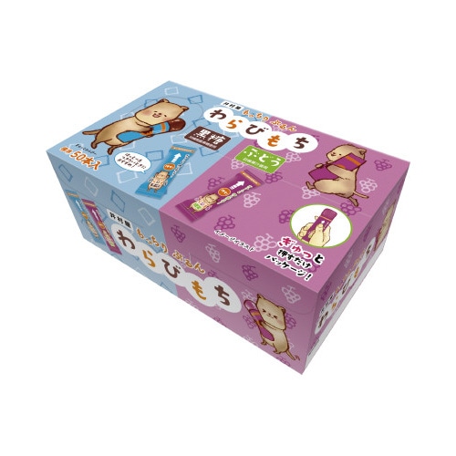 もっちりぷるんわらびもち黒糖・ぶどう　アソート※