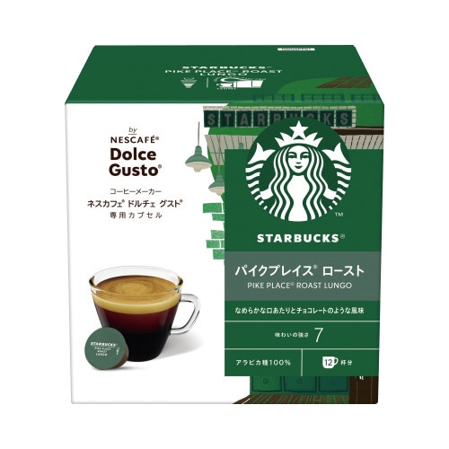 スタバ　パイクプレイスローストドルチェグスト１２Ｐ※