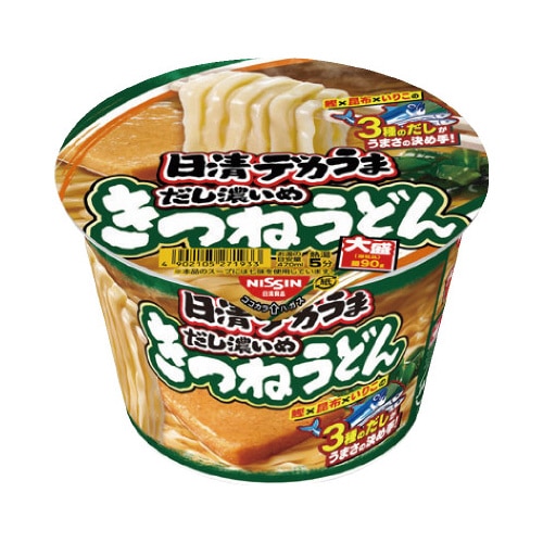 日清デカうま　きつねうどん　１０６ｇ※