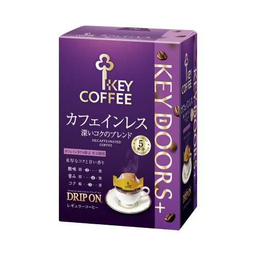 ドリップオンカフェインレス深いコク　５杯×６※