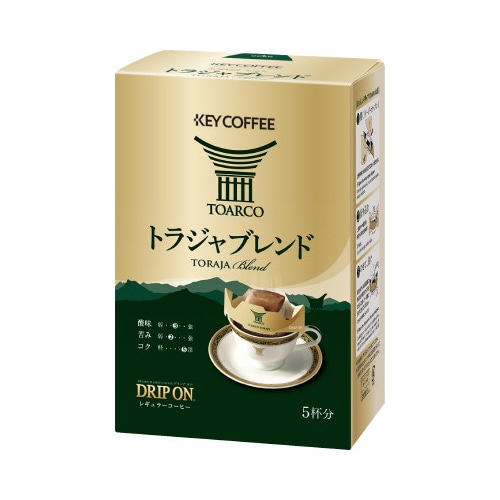 ドリップオン　トラジャブレンド　５杯入×５※