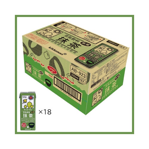 豆乳飲料　抹茶　１８本※