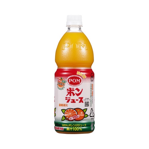 ポン　ポンジュース　ペット　８００ｍｌ　６本入※