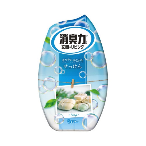 お部屋の消臭力　せっけん　４００ｍｌ×３
