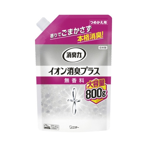 消臭力クリアビーズイオン消臭プラス詰替８００ｇ×５