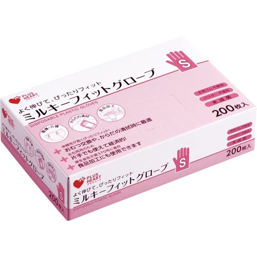 ＰＨ　ミルキーフィットグローブ　Ｓ　２００枚入