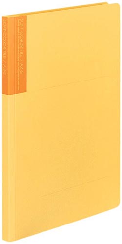 ソフトカラーファイル　Ａ４縦　黄　１０冊