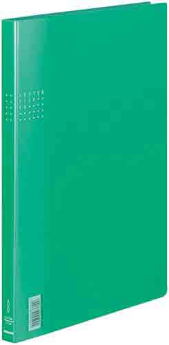 レターファイルＥＸ　Ａ４縦１２ｍｍとじ　緑　１０冊