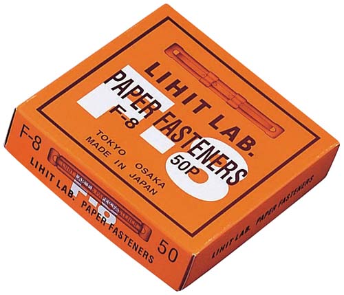 ペーパーフアスナー　真鍮　３セット