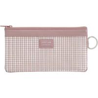 ハーフウェイ＜メッシュ＞通帳　ローズピンク×５