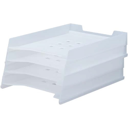 マルチレタートレー　乳白