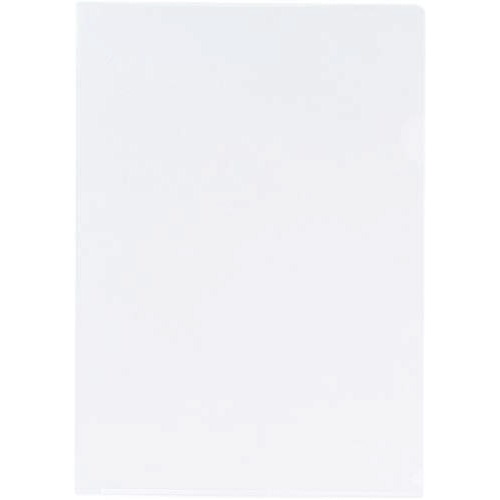 クリヤーホルダー＜１００枚パック＞乳白