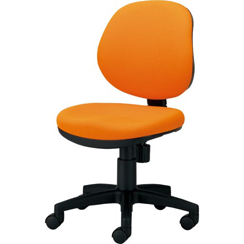 カララチェア　背座同色　オレンジ