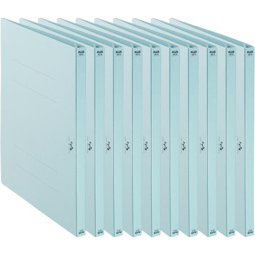 利用者カルテ　フラットファイル　ブルー　１０冊