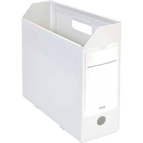 ＰＰボックスファイル＋　Ａ４－Ｅ　ホワイト