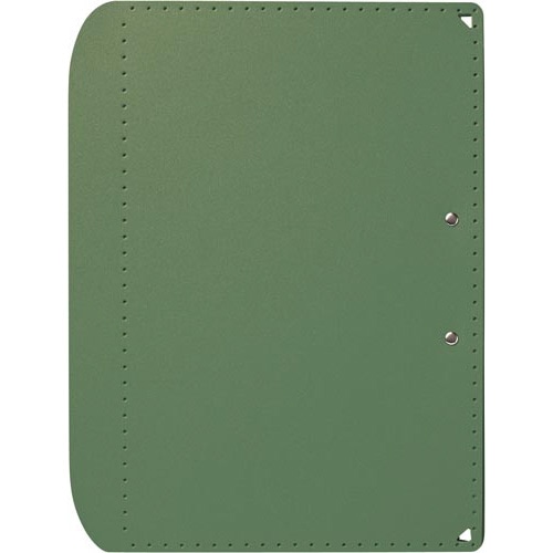 Ａ４サイズにおりたためるＡ３クリップボード＋カーキ