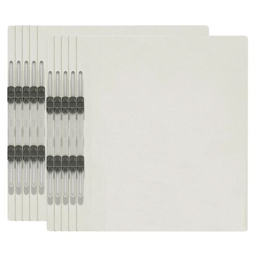 エコノミーフラットファイル　Ａ４縦　グレー　１０冊