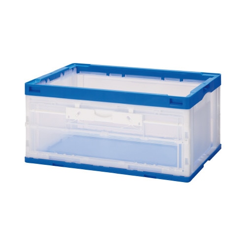 長側扉付き折りたたみコンテナ　７５Ｌ