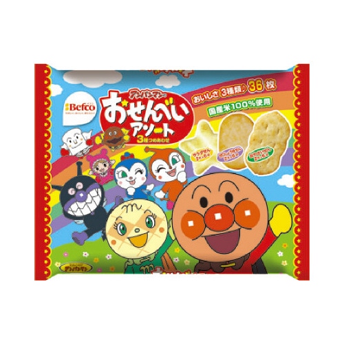 アンパンマンのおせんべいアソート　３６枚※