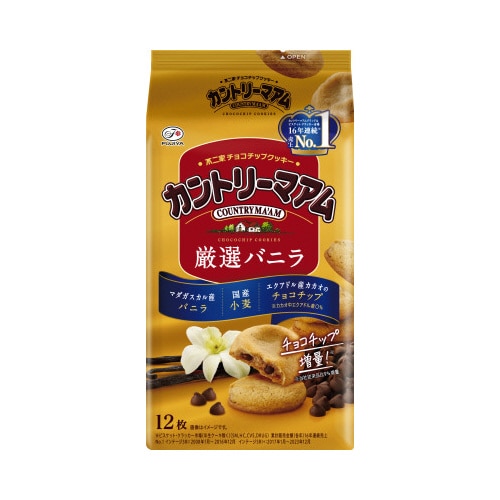 １２枚カントリーマアム（厳選バニラ）×５※