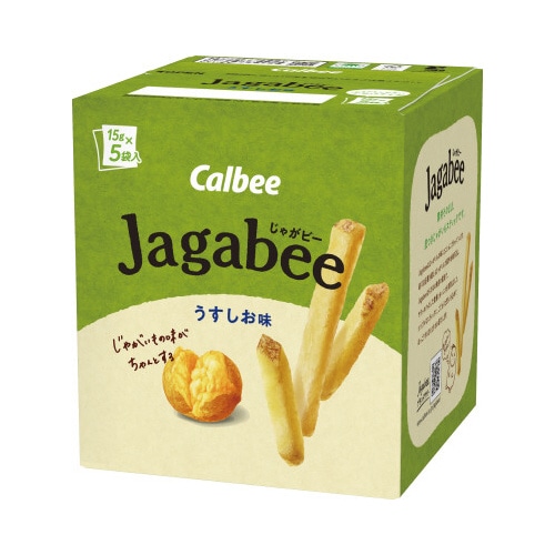 Ｊａｇａｂｅｅ　うす塩味　５袋入×４※