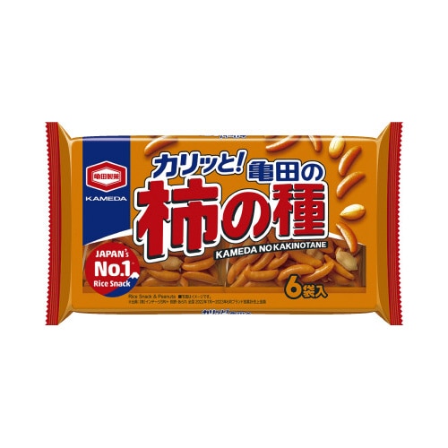 亀田の柿の種　６袋入×３※