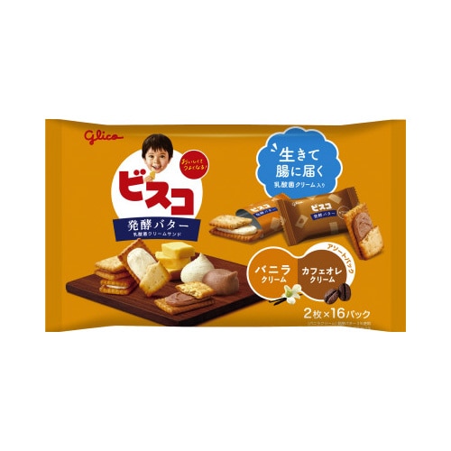 ビスコ発酵バターアソートパック１６袋入×３※