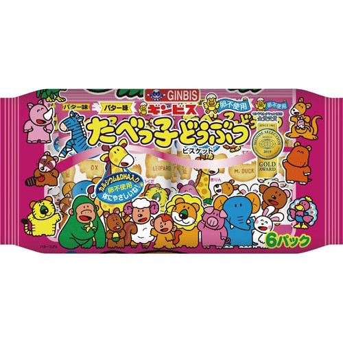 たべっ子どうぶつバター味　２３ｇ　６パック※