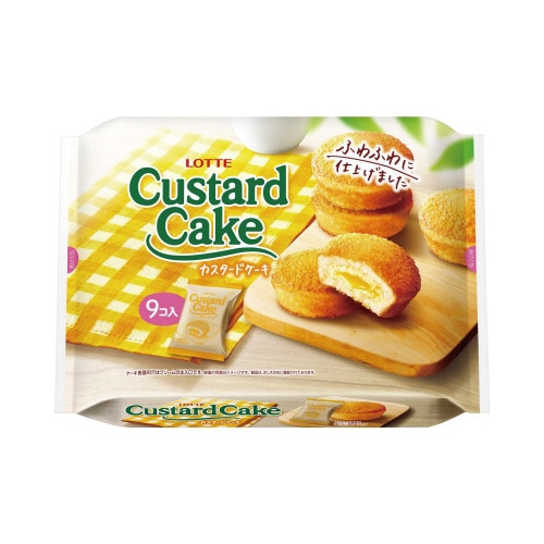 カスタードケーキ　９個入×３※