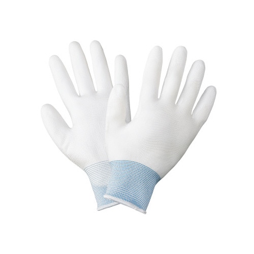 ウレタン背抜き手袋　ホワイトＳ　１０双×１０