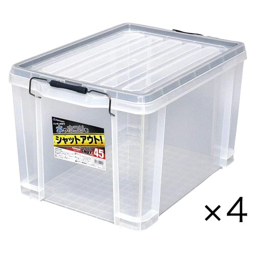 防水シールドコンテナ　（約４３Ｌ）×４