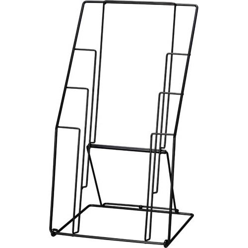 カタログスタンド３段　ブラック