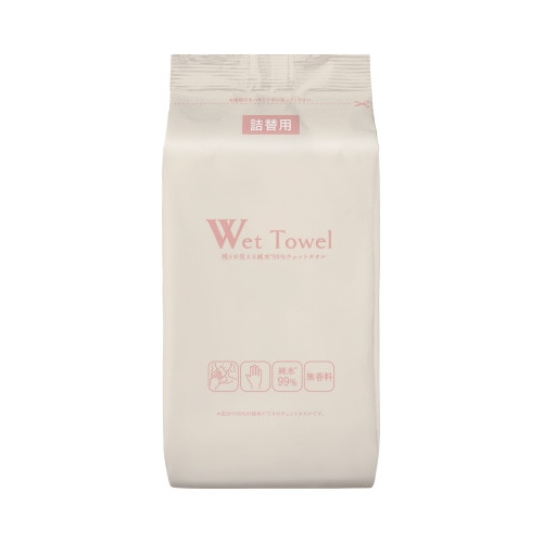 残りが見える純水９９％ウェット　詰替１１０枚×２４